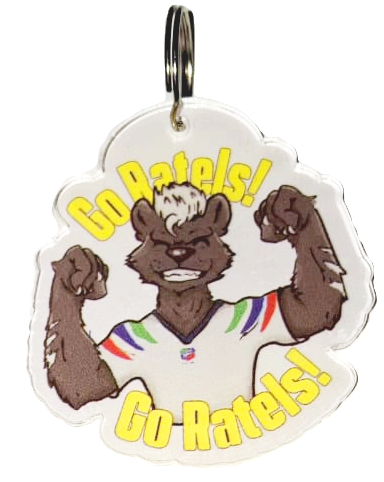 Ratels Keychains from the NRS school shop