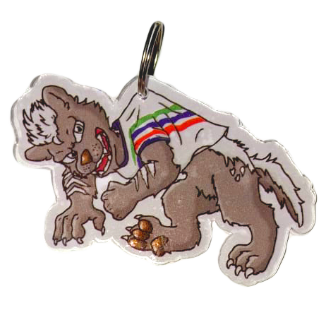 Remi Ratel Keychain from the NRS school shop